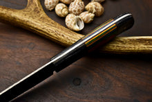 Load image into Gallery viewer, HS-281 Cutlery | Hand Made Damascus Steel Blade Chef Kitchen Full Tang Knife | Hard Wood