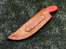 Load image into Gallery viewer, HS-582 Custom Hand Forged Damascus Steel 8" Hunting Knife - Pakka Wood
