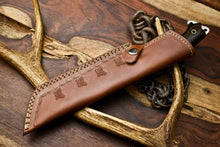 Load image into Gallery viewer, HS-926 Custom Handmade Stainless Steel Tracker Knife - Beautiful Hard Wood Handle