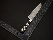 Load image into Gallery viewer, HS-100 '' Custom Hand Forged Damascus Steel Full Tang Chef Knife Set