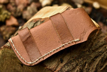 Load image into Gallery viewer, Custom Handmade Damascus Steel Pocket Folding Knife - Beautiful Resin Handle