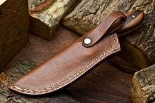 Load image into Gallery viewer, HS-651 Custom Handmade Damascus Hunting Skinning Blade Hunter Camping Full Tang Knife