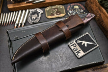 Load image into Gallery viewer, Handmade Damascus Custom Camel Bone Small French Chef Kitchen Knife HS-258