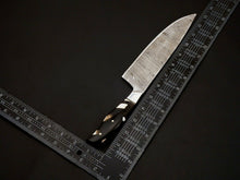 Load image into Gallery viewer, HS-100 '' Custom Hand Forged Damascus Steel Full Tang Chef Knife Set