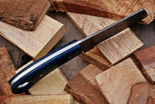 Load image into Gallery viewer, HS-1009 | Custom Handmade Damascus Cowboy Bull Cutter Knife With Beautiful Hard Wood Handle