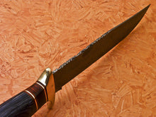 Load image into Gallery viewer, HS-351 | Custom Handmade Damascus Hunting Bowie Knife Hard Wood Handle