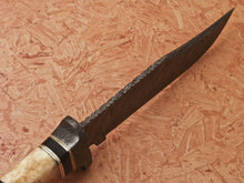 Load image into Gallery viewer, HS-348 | Custom Handmade Damascus Hunting /Bowie Knife With Bone Handle