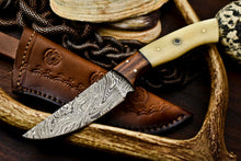 Load image into Gallery viewer, HS-625 Handmade Damascus Skinning Blade Camping Full Tang Knife