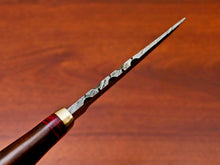 Load image into Gallery viewer, HS-514 Custom Handmade Damascus Hunting Edc Knife With Wood Handle