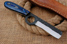 Load image into Gallery viewer, HS-1005 | Custom Handmade High Carbon Steel Skinner/Bull Cutter Knife With Hard Wood Handle