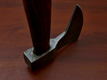 Load image into Gallery viewer, HS-1072 | Custom Handmade Damascus Hand Forged Tomahawk knife, Hatchet, Axe, Integral With Natural Wood