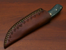 Load image into Gallery viewer, HS-818 Custom Handmade Damascus Skinner Knife With Micarta Sheet Handle