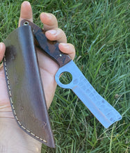 Load image into Gallery viewer, HS-1002 | Custom Handmade High Carbon Steel Bull Cutter Cow Boy Knife