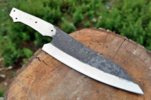 Load image into Gallery viewer, HS-300 Custom Handmade Damascus Forged Railroad Spike Carbon Steel Chef Knife Blank Blade