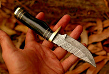 Load image into Gallery viewer, HS-763Custom Handmade Damascus Steel Skinner knife With Resin Handle Daily Carry
