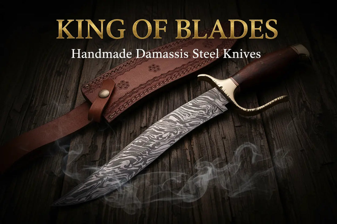 Damascus Steel Bowie Knife: Why It's the King of Blades HS Knives Store