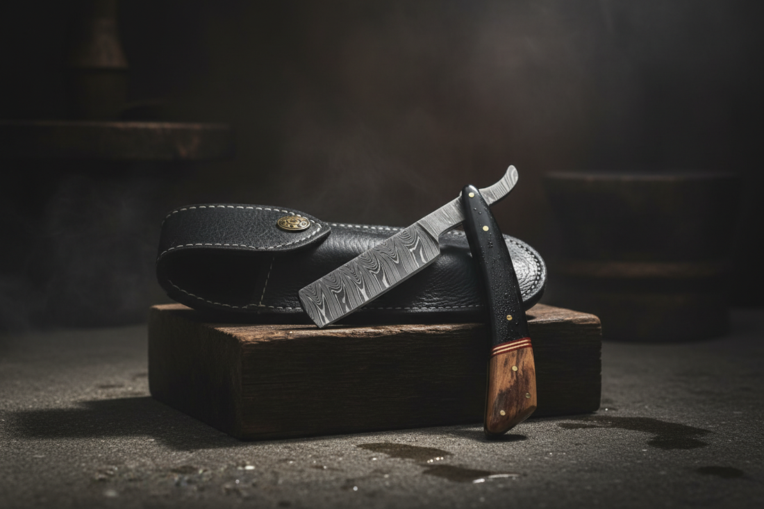 How to Choose a Handmade Damascus Straight Razor — The Art of Traditional Shaving