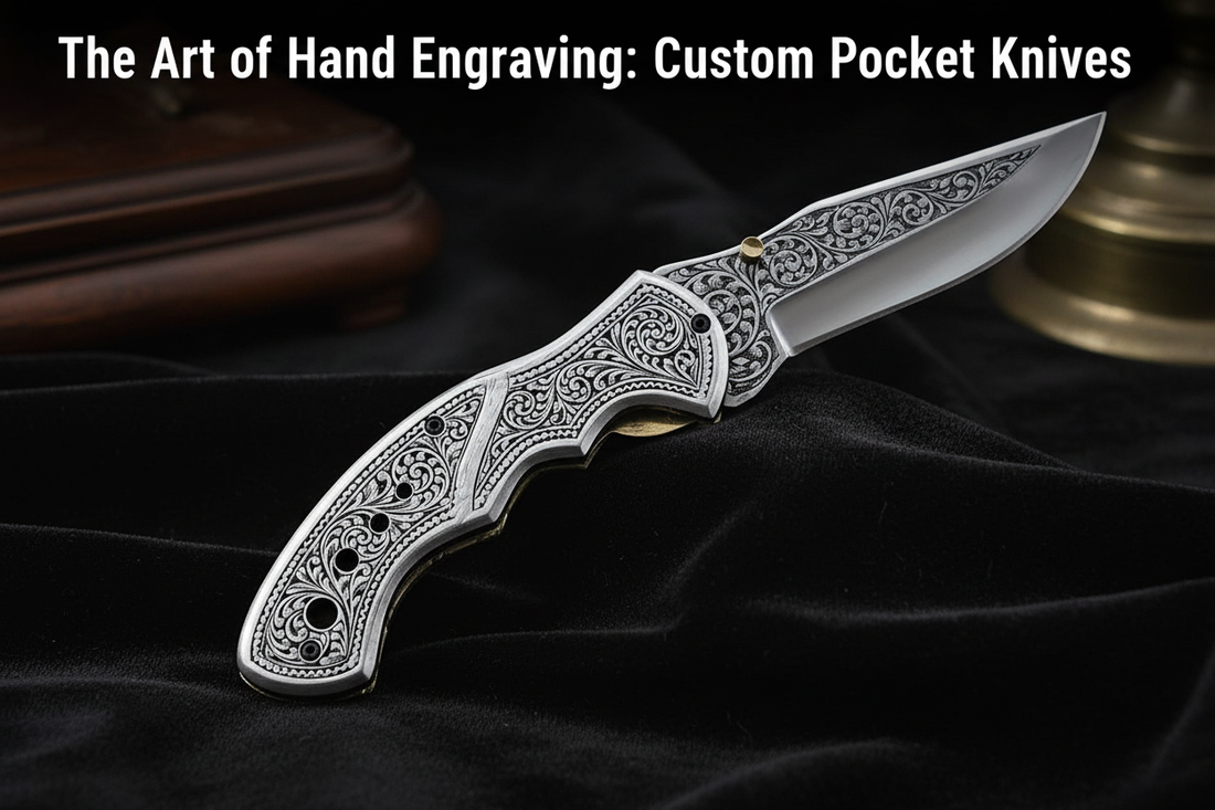The Art of Hand Engraving: Custom Pocket Knives That Last a Lifetime