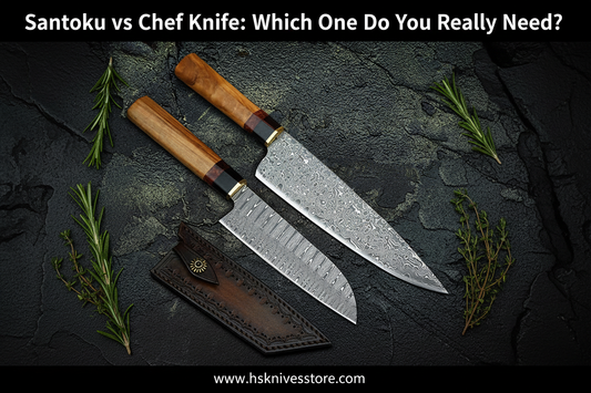 Santoku vs Chef Knife: Which One Do You Really Need?