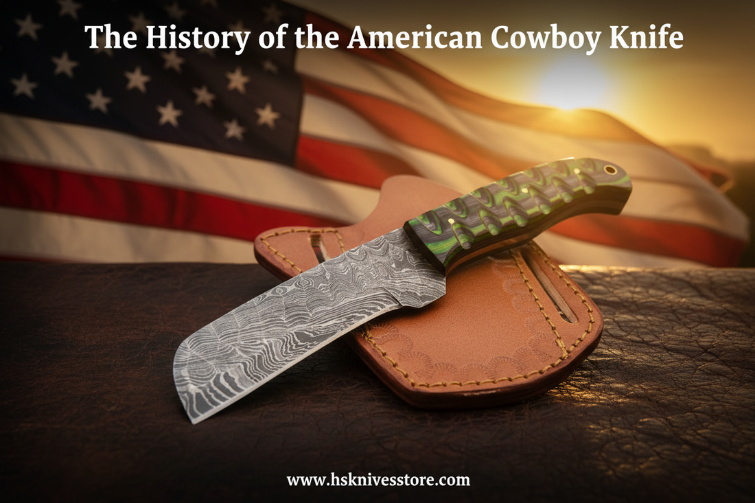 The History of the American Cowboy Knife: From the Frontier to Today