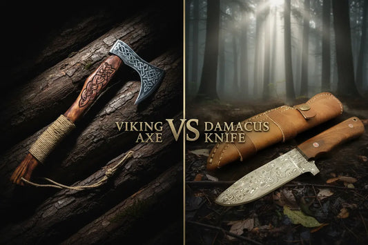 Tomahawk Axe vs Knife: Which is the Better Outdoor Tool? HS Knives Store