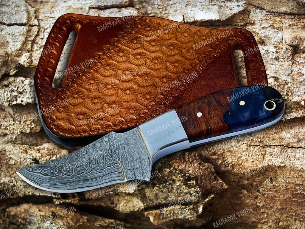 Bull Cutter Handmade Damascus Knife 