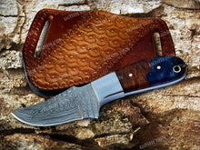 Load image into Gallery viewer, Bull Cutter Handmade Damascus Knife 
