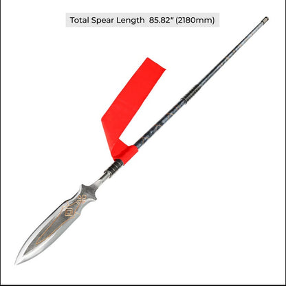 Draupnir Spear of Kratos 5.51lb, Handmade GoW Replica for Display & Cosplay