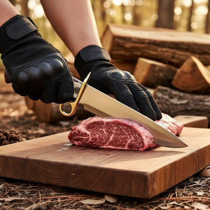D2 Bowie — Tactical Gloves Meat Cut