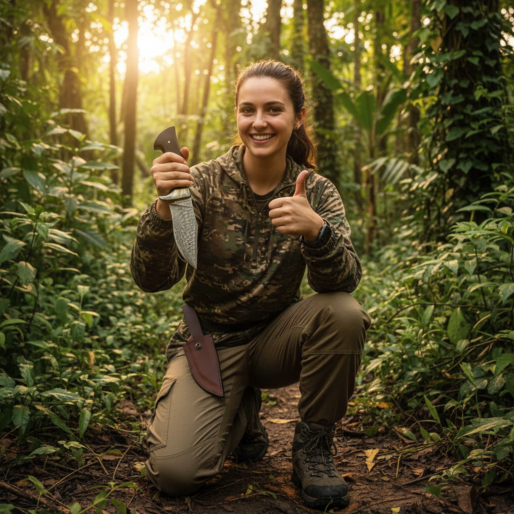 damascus-hunting-knife-hunter-jungle