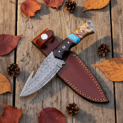Flat Lay - Rustic Wood + Sheath