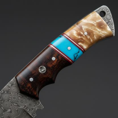 Handle Macro - Resin + Wood + Bone