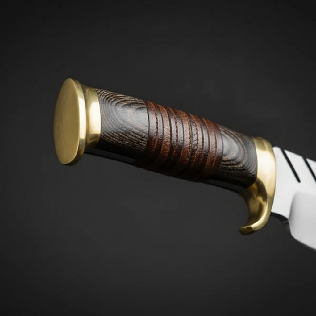 Handle Macro - Wood & Leather