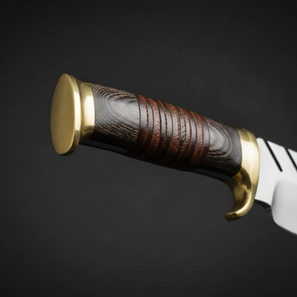 Handle Macro - Wood & Leather