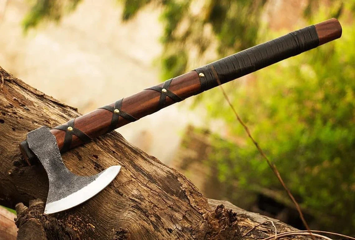 Viking Axe of Ragnar Lodbrok – Historical Replica | Leather Sheath | HS-1021