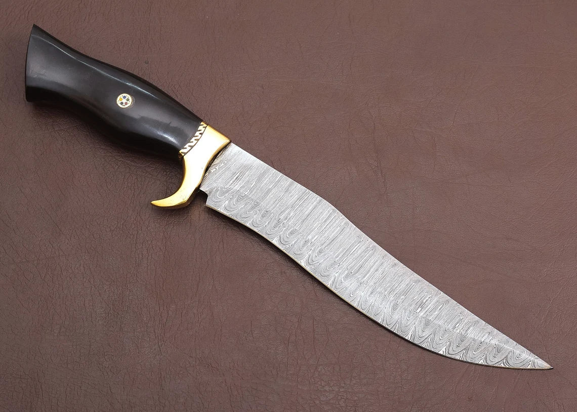 handmade damascus knife 