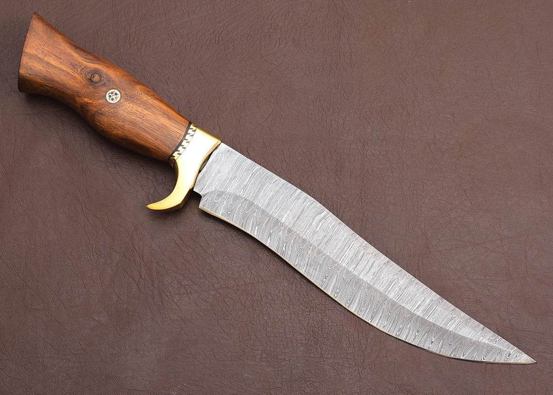 Handmade Damascus knife gift for men