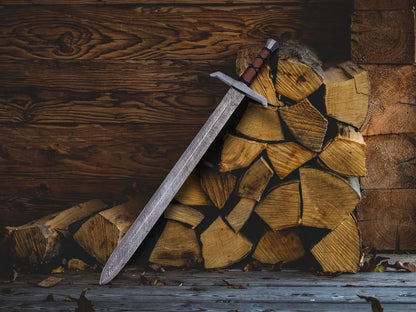 Handmade Damascus Steel Sword