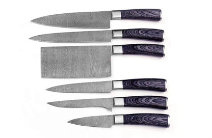 6 pecs Kitchen knives set