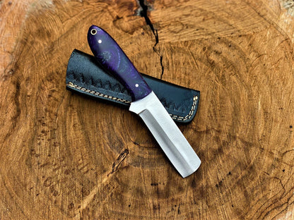 Carbon Steel Bull Cutter Knife 8" – Epoxy Resin Handle | HS-983