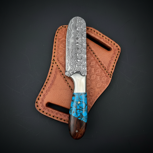 handmade-damascus-bull-cutter-knife-vertical-charcoal-background-full-length
