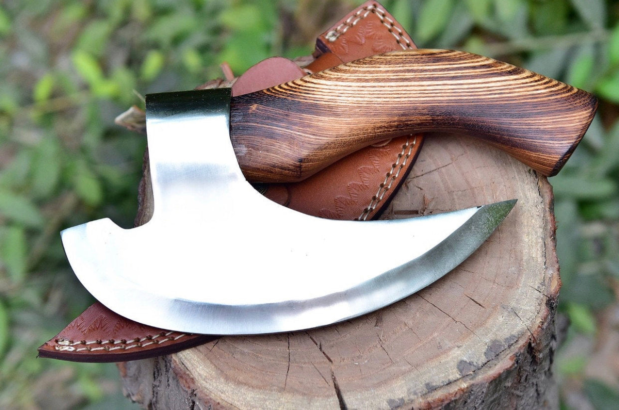 HS-1025  Axe, original pizza axe, Viking pizza axe, Pizza cutter, Gift for Christmas, best men, Gift for son, Gift for father, axes, axis
