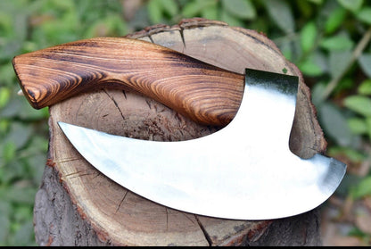 HS-1025  Axe, original pizza axe, Viking pizza axe, Pizza cutter, Gift for Christmas, best men, Gift for son, Gift for father, axes, axis
