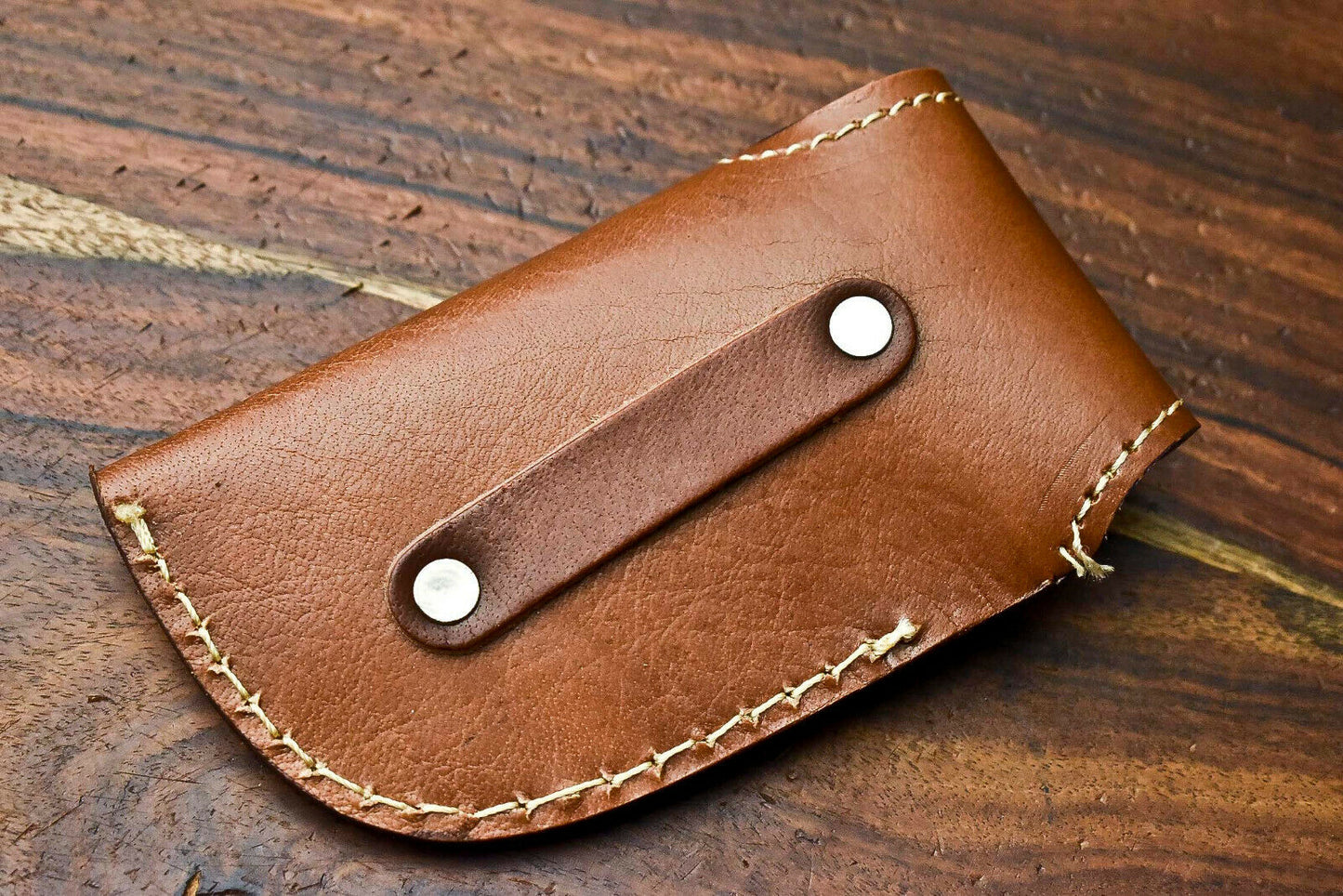 Custom Handmade Damascus Steel Blade Liner-Lock Pocket Folding Knife| HARD WOOD