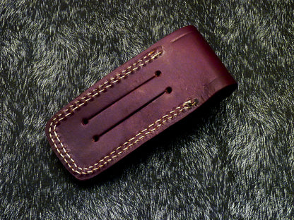 HS-1120 '' CUSTOM HANDMADE DAMASCUS BLADE POCKET FOLDING KNIFE - HARD WOOD HANDLE