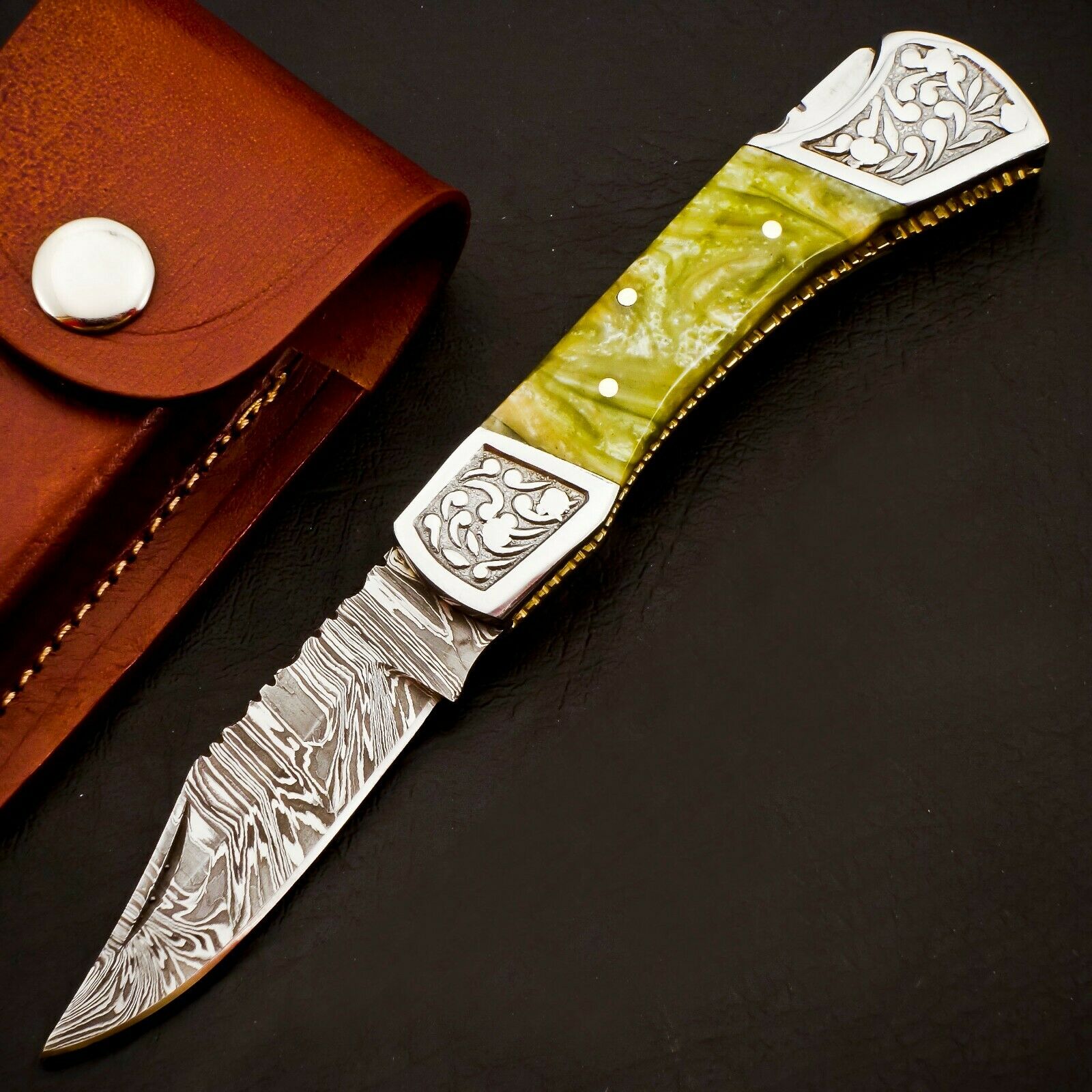 Handmade Folding Knife 