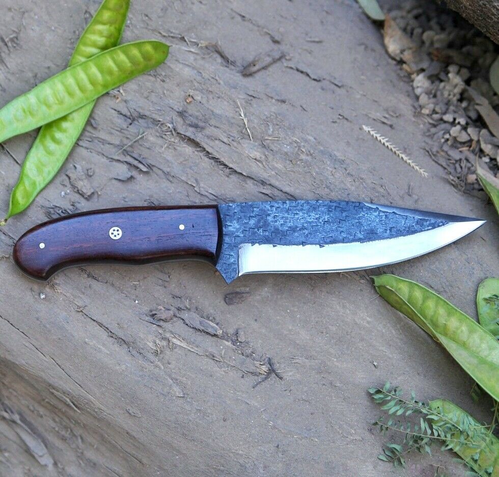 HS-594 CUSTOM HANDMADE & HANDFORGED D2 STEEL HUNTING KNIFE