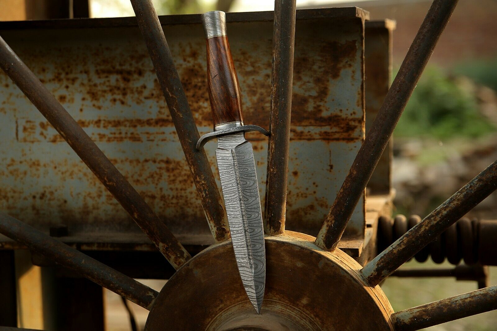 custom double edge dagger steel blade