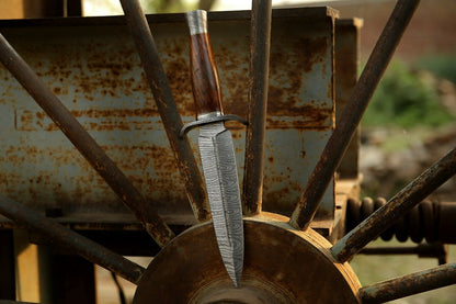 custom double edge dagger steel blade