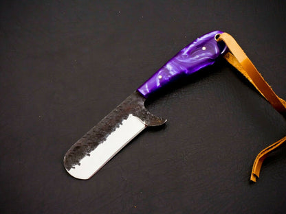 Hand Forged Carbon Steel Bull Cutter Knife 6" – Full Tang | HS-969